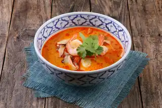 Tom Yum with Shrimp